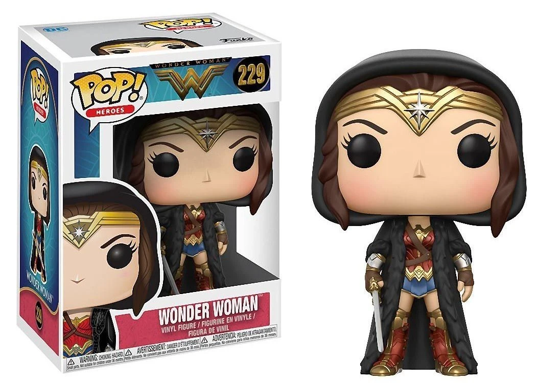FUNKO POP! - Wonder Woman - Wonder Woman (Cloak) Figur 1 FUNKO POP! - Wonder Woman - Wonder Woman (Cloak) Figur