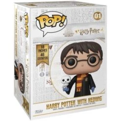 FUNKO POP! - Harry Potter Mit Hedwig Figur - Harry Potter 46cm -Angebote Figuren Store 1 funko pop figure harry potter harry potter supersized 18 box