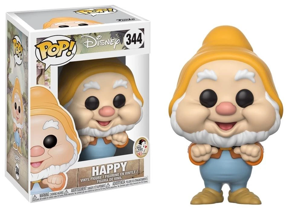 FUNKO POP! - Disney - Snow White - Happy Figur 1 FUNKO POP! - Disney - Snow White - Happy Figur