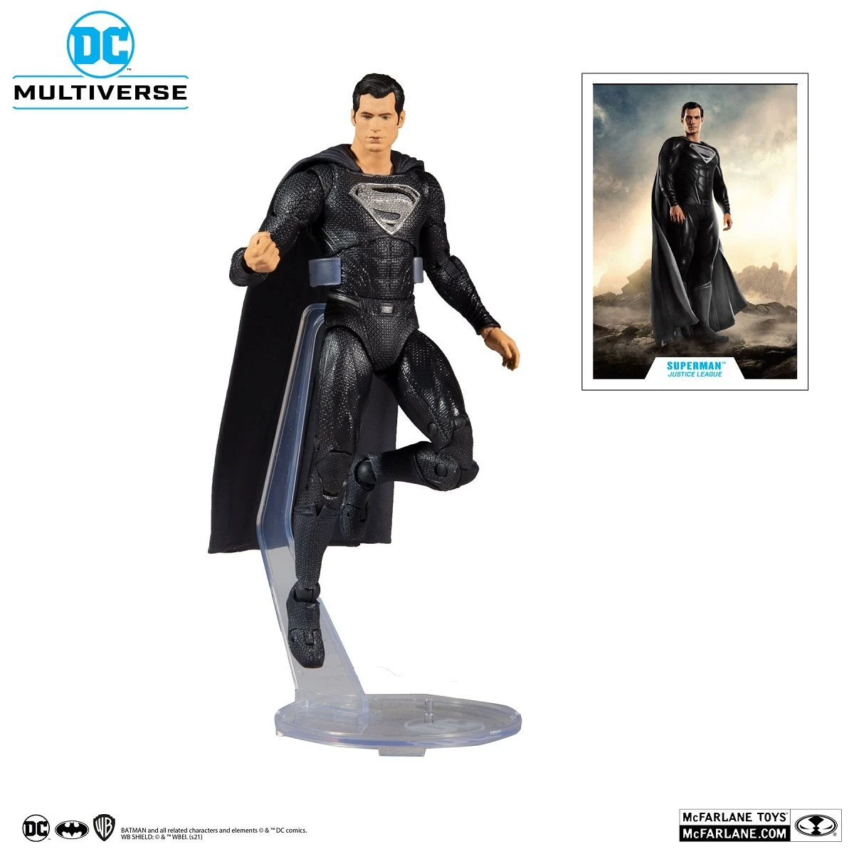 DC Justice League Movie - Superman Actionfigur 2 DC Justice League Movie - Superman Actionfigur – Bild 2