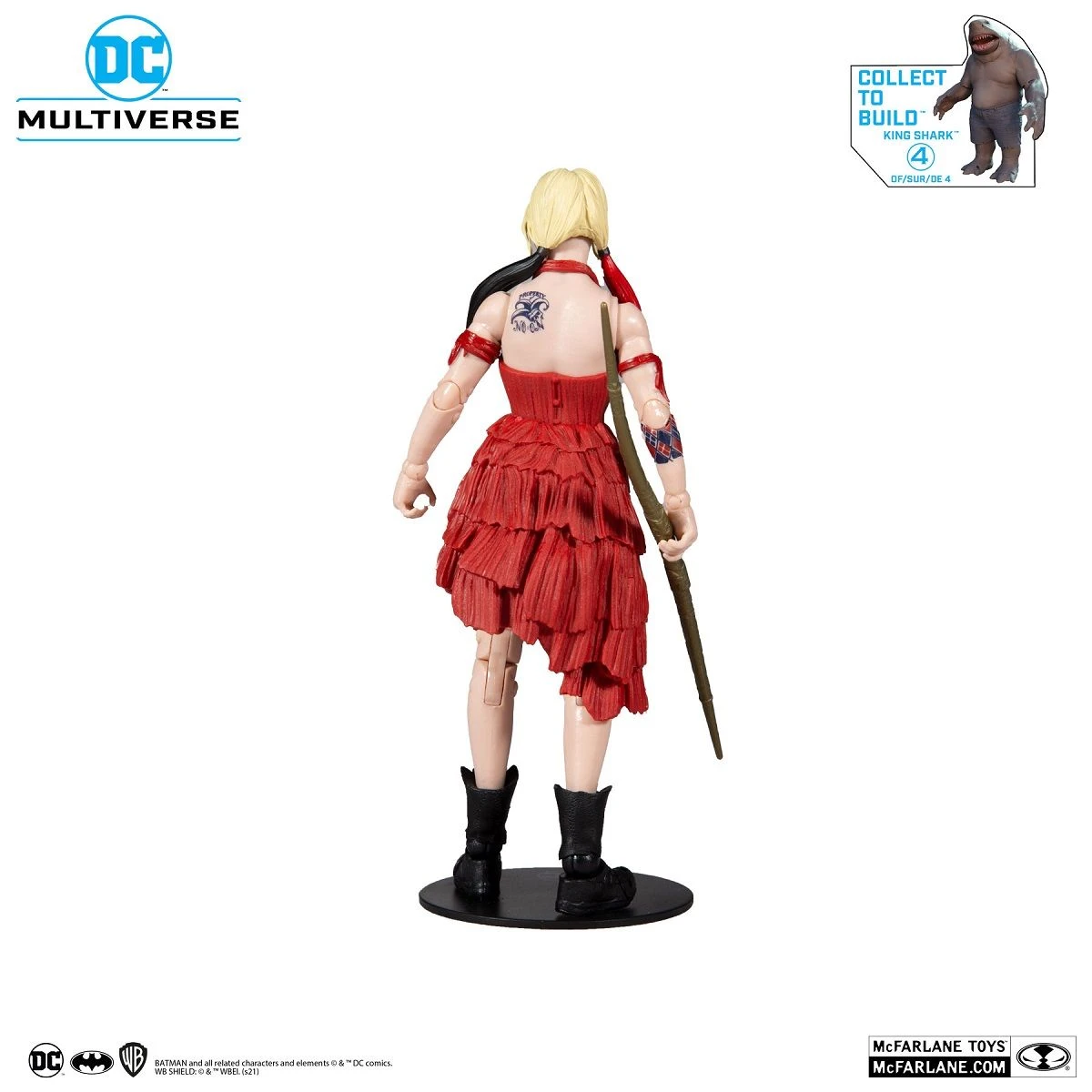 DC Multiverse - Harley Quinn - Suicide Squad - Actionfigur 4 DC Multiverse - Harley Quinn - Suicide Squad - Actionfigur – Bild 4