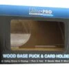 Ultra Pro Real Wood Base Puck & Card Holder