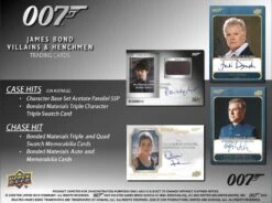 Upper Deck James Bond 007 - Villians & Henchmen Trading Cards (EN) -Angebote Figuren Store 2qb7bck87wulbed 1