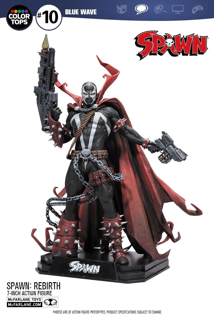 Spawn: Rebirth Spawn 17cm Color Tops Figur 2 Spawn: Rebirth Spawn 17cm Color Tops Figur – Bild 2