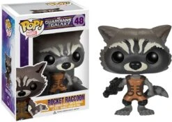 FUNKO POP! Guardians Of The Galaxy - Rocket Raccoon Bobble Head Figur