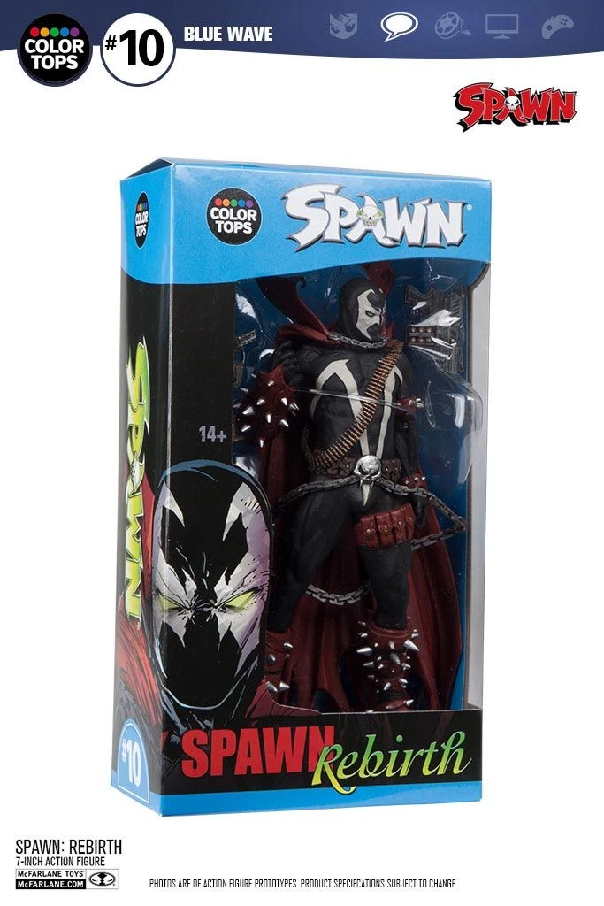 Spawn: Rebirth Spawn 17cm Color Tops Figur 1 Spawn: Rebirth Spawn 17cm Color Tops Figur