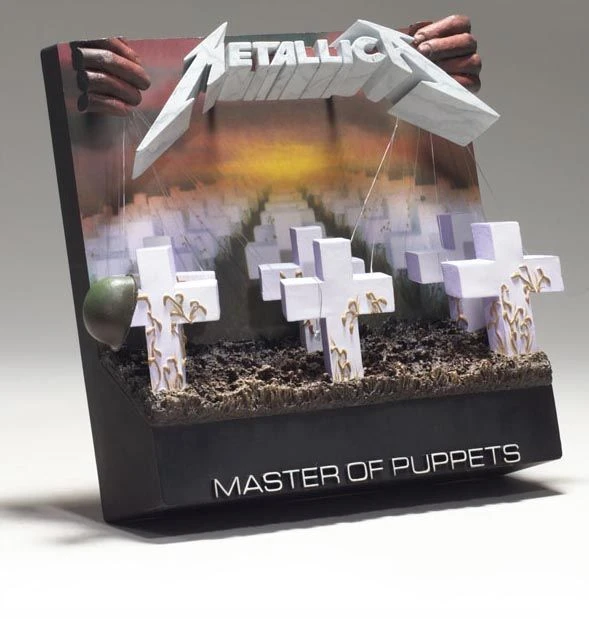 METALLICA - Master Of Puppets 3D Album Cover 1 METALLICA - Master Of Puppets 3D Album Cover
