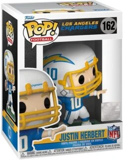 FUNKO POP! - Justin Herbert Figur - NFL Los Angeles Chargers Home -Angebote Figuren Store 719h5l7nxal. ac sl1300
