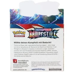 POKEMON Pokémon - Schwert Und Schild - Kampfstile Booster Display (DE) -Angebote Figuren Store 7ba54c60b63f47f47ccc2af6518ec534