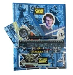 Diverse Star Wars Clone Wars - Schul-Schreibset Mit Ringordner