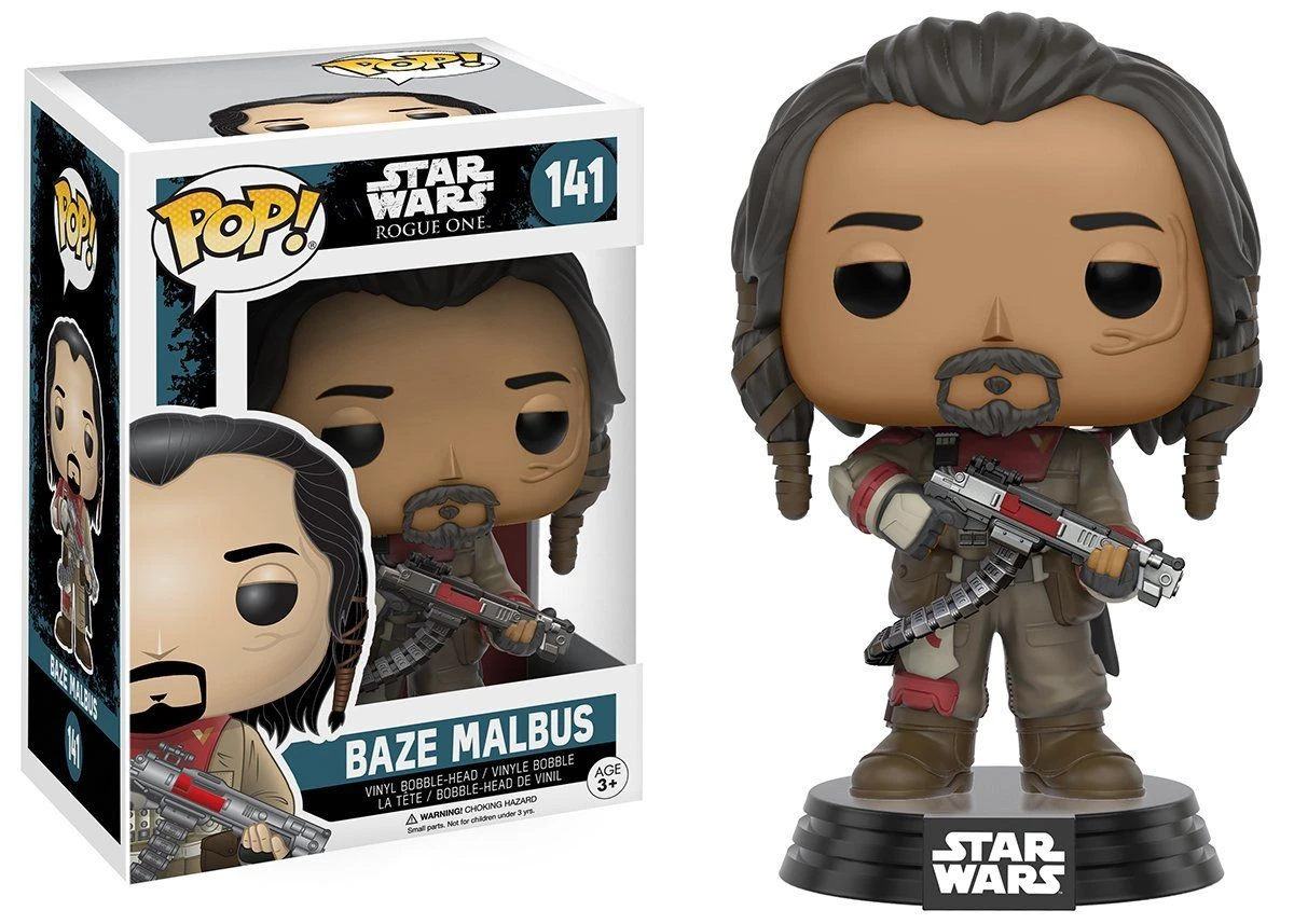 FUNKO POP! - Star Wars Rogue One - Baze Malbus Figur 1 FUNKO POP! - Star Wars Rogue One - Baze Malbus Figur