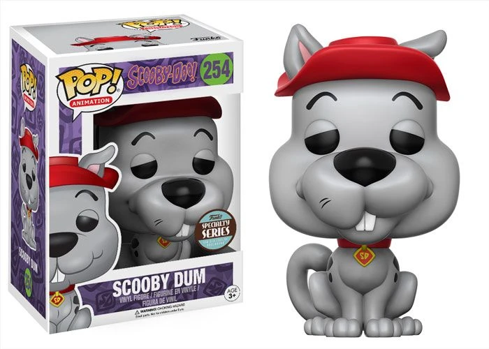 FUNKO POP! - Scooby-Doo - Scooby Dum Figur 1 FUNKO POP! - Scooby-Doo - Scooby Dum Figur