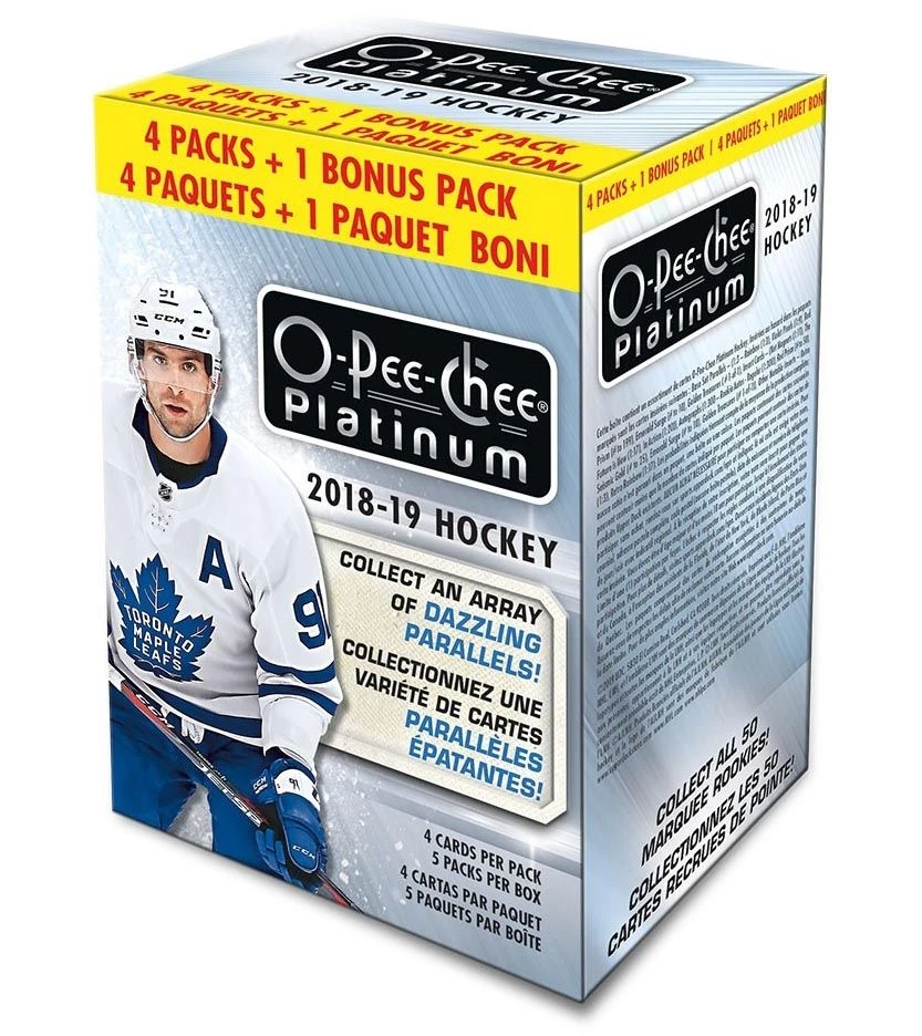 Upper Deck 2018-2019 NHL O-Pee-Chee Platinum Hockey (Blasterbox) 1 Upper Deck 2018-2019 NHL O-Pee-Chee Platinum Hockey (Blasterbox)