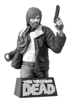 Diamond Select The Walking Dead Comic - Rick Grimes B/W Bust Bank (Spardose)