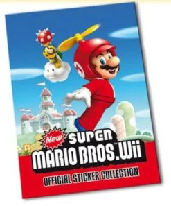 Diverse Super Mario Bros. Wii Sticker Album