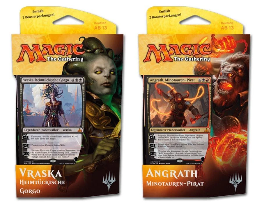 Wizards Of The Coast Magic Rivalen Von Ixalan Planeswalker-Decks 2er Set (DE) 1 Wizards Of The Coast Magic Rivalen Von Ixalan Planeswalker-Decks 2er Set (DE)