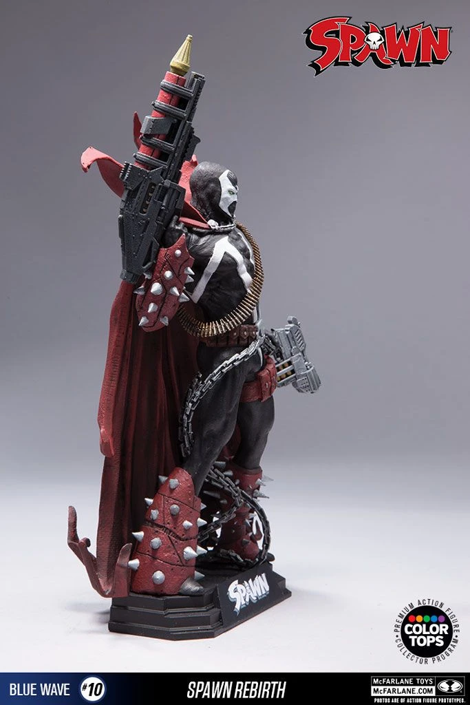 Spawn: Rebirth Spawn 17cm Color Tops Figur 4 Spawn: Rebirth Spawn 17cm Color Tops Figur – Bild 4