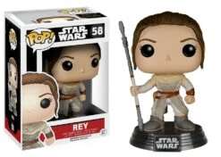 FUNKO POP! - Star Wars Episode 7 - Rey Figur