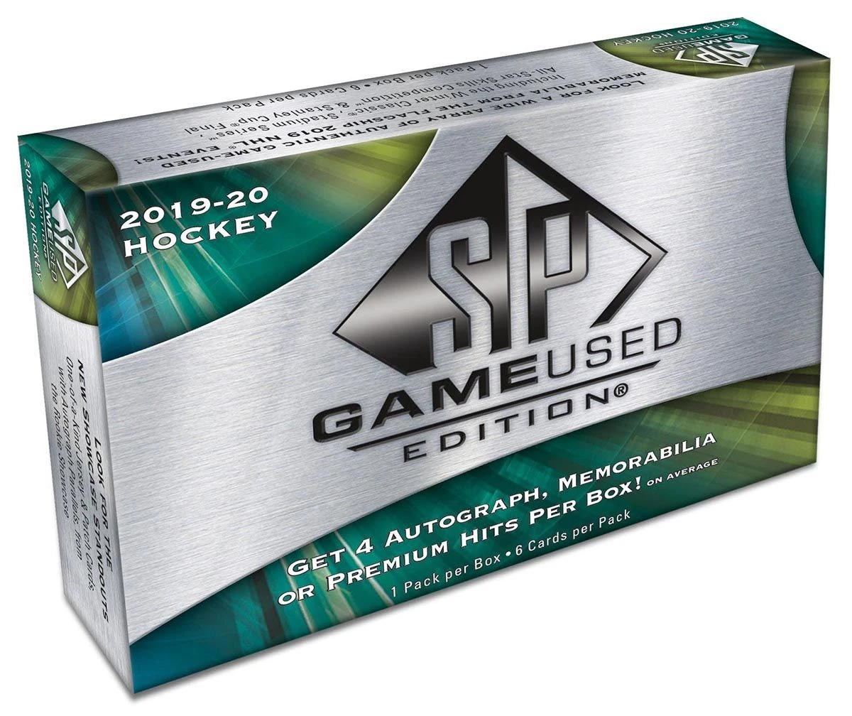 Upper Deck 2019-2020 NHL SP Game-Used Hockey Display 1 Upper Deck 2019-2020 NHL SP Game-Used Hockey Display