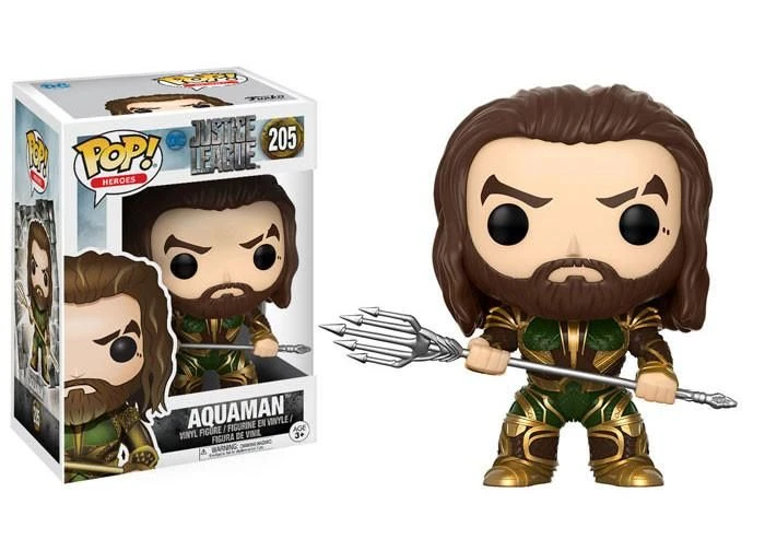 FUNKO POP! - Movies: DC Justice League - Aquaman Figur 1 FUNKO POP! - Movies: DC Justice League - Aquaman Figur