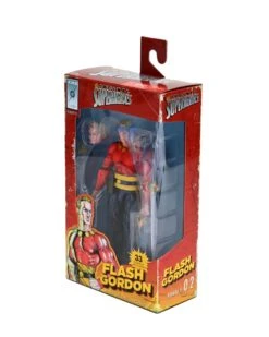 NECA The Original Superheroes S1 - Flash Gordon Actionfigur -Angebote Figuren Store flash pkg1 scaled 1