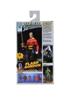 NECA The Original Superheroes S1 - Flash Gordon Actionfigur -Angebote Figuren Store flash pkg4 scaled 1