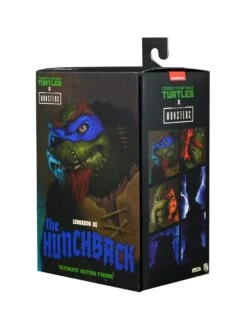 NECA Universal Monsters X TMNT - Ultimate Leonardo Als The Hunchback Figur -Angebote Figuren Store leo pkg3 scaled 1