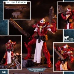 Warhammer 40k - Adepta Sororitas Battle Sister Red Figur -Angebote Figuren Store order of the bloody rose collage