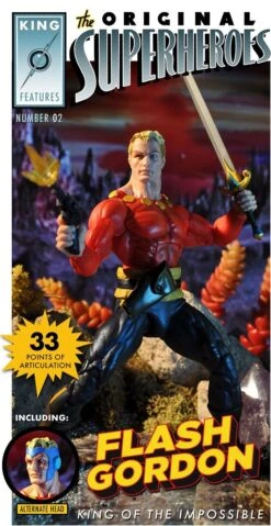 NECA The Original Superheroes S1 - Flash Gordon Actionfigur -Angebote Figuren Store the original superheroes flash