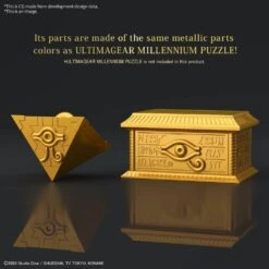 Ultimagear - Yu-Gi-Oh! - Gold Sarcophagus Für Millennium 3D-Puzzle -Angebote Figuren Store ultimagear millennium puzzle gold sarcophagus 03 enth